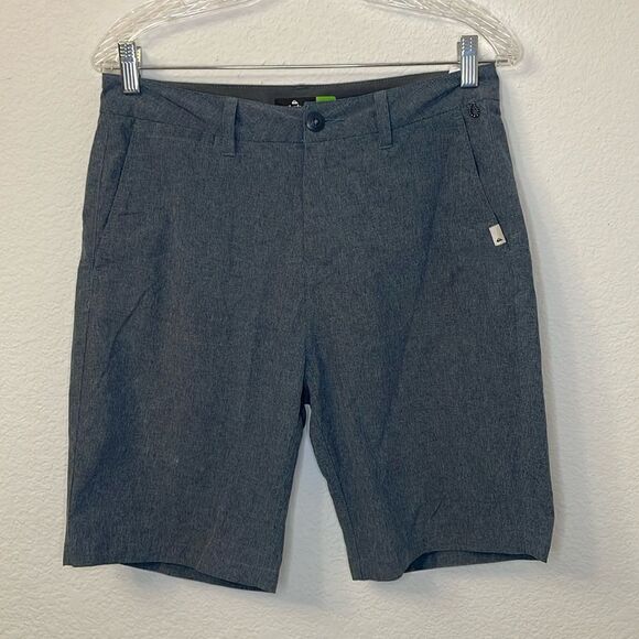 Quiksilver Mens Shorts Union Heather Amphibian | size 29 - Picture 3 of 8